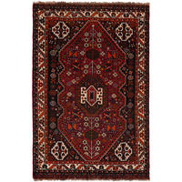 TEPPICH Gashgai Rot 152/103 cm - Rot, Textil (103/152cm) - Looma