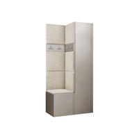 GARDEROBEN-SET Orion XXIV - Kaschmir/Creme, Holzwerkstoff/Kunststoff (82/186/46cm) - MIRJAN24