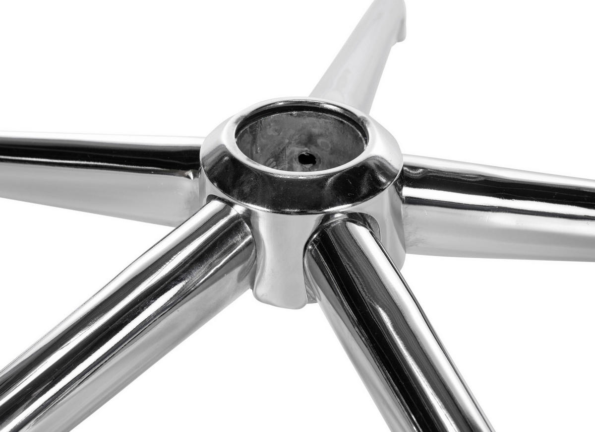 STUHLGESTELL Metall chrom - Chromfarben, Metall (60/12/60cm) - CLP
