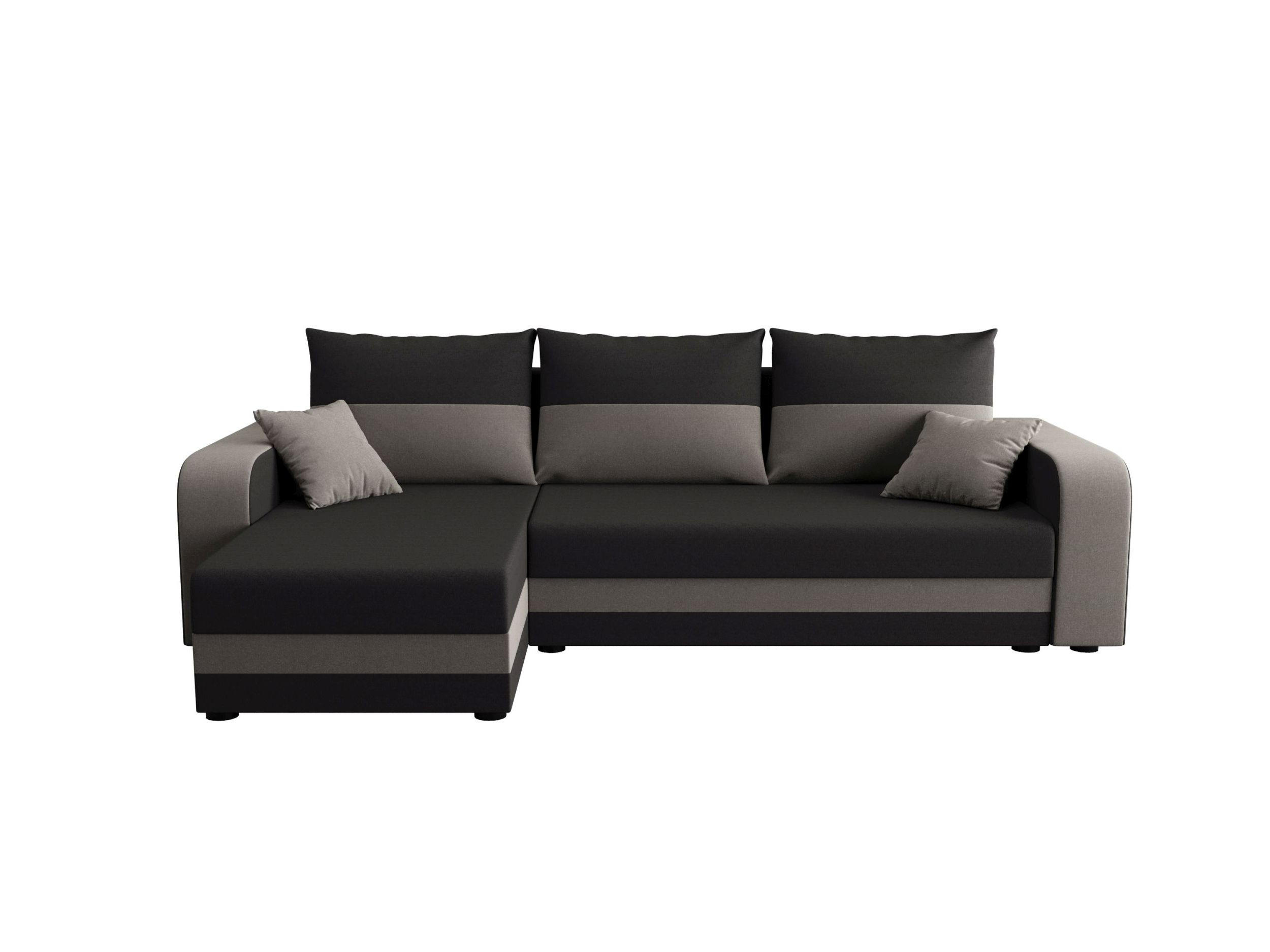 ECKSOFA HEWLET L BIS Sawana 05+21 Links mit Schlaffunktion - Grau, Textil (240/140cm) - Bedante