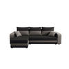 ECKSOFA HEWLET L BIS Sawana 05+21 Links mit Schlaffunktion - Grau, Textil (240/140cm) - Bedante