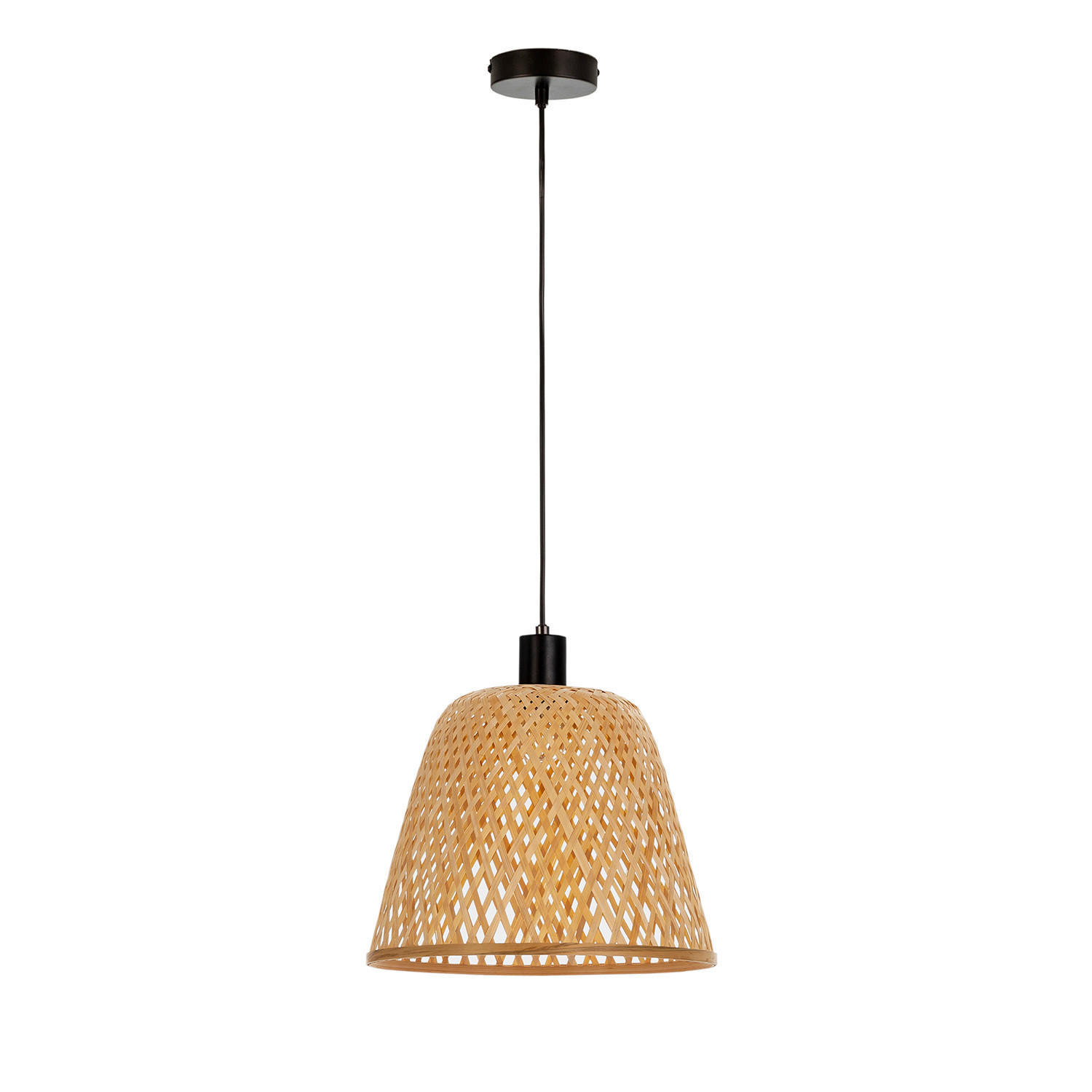 HÄNGELEUCHTE﻿ 30/30/120 Raku - Beige, Naturmaterialien (30/30/120cm) - VS Venta-stock