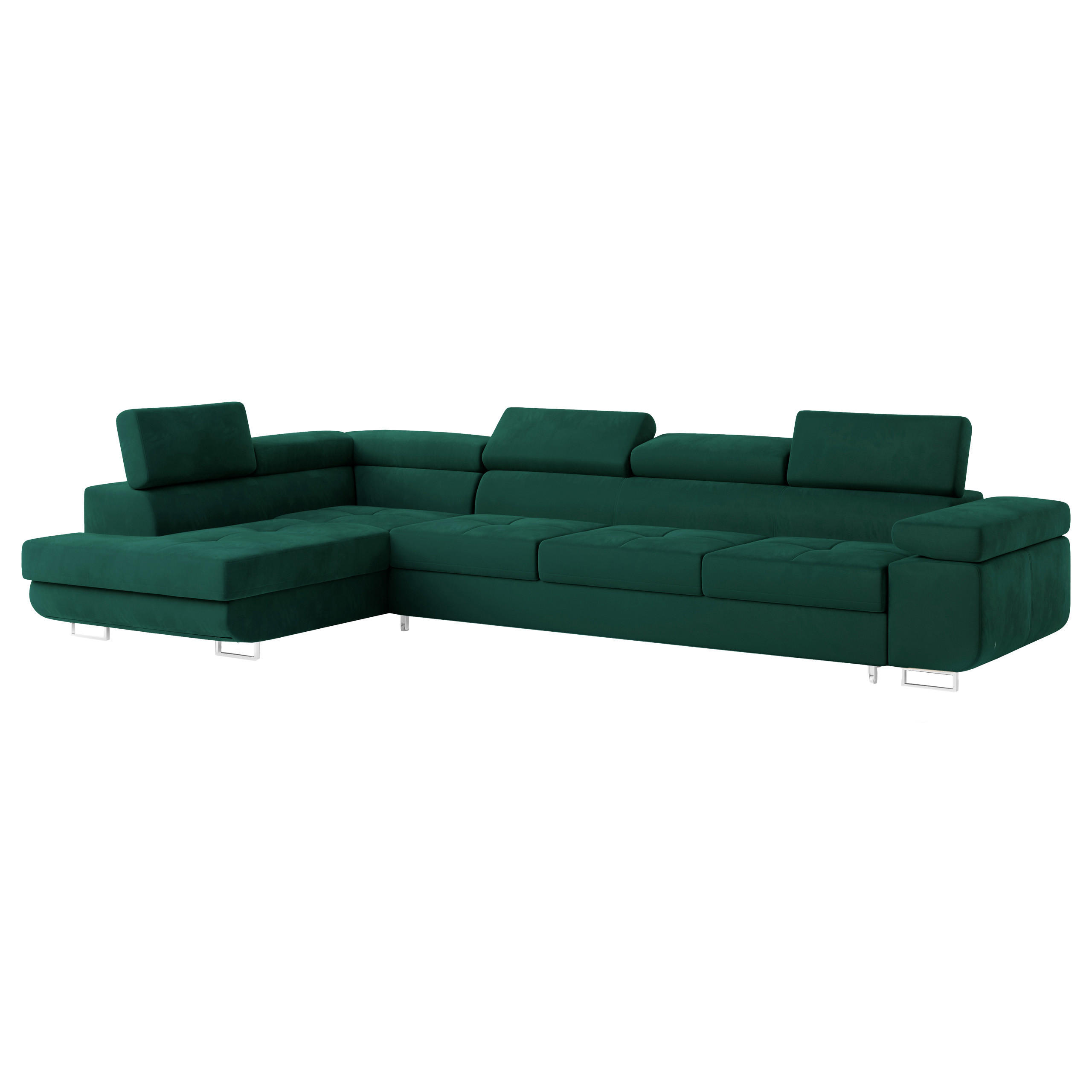 Masseno Ecksofa Grün 346x202 cm