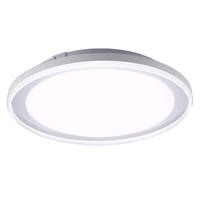 LED DECKENLEUCHTE LARS Weiß - Weiß, Metall (45/45/10cm)