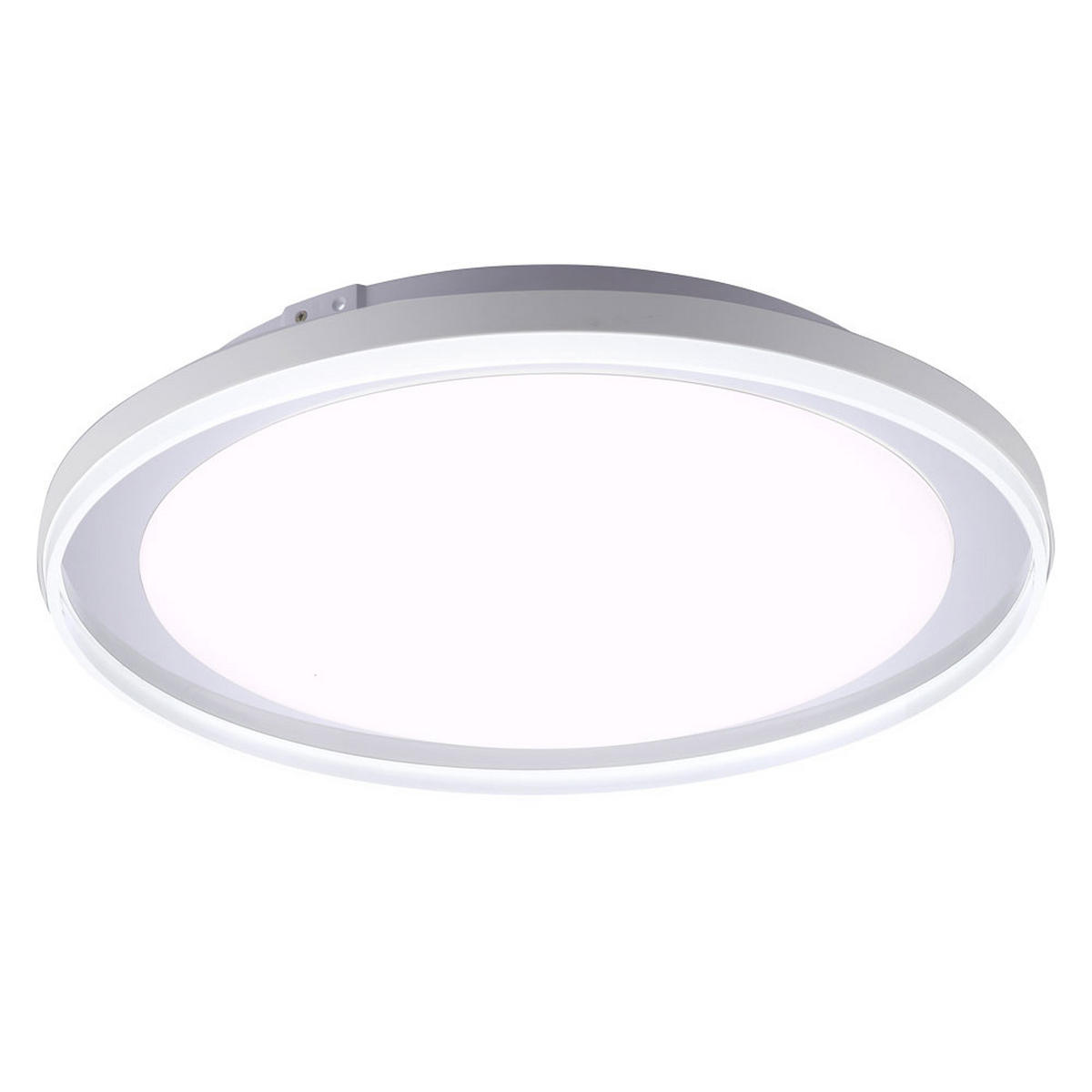 LED DECKENLEUCHTE LARS Weiß - Weiß, Metall (45/45/10cm)