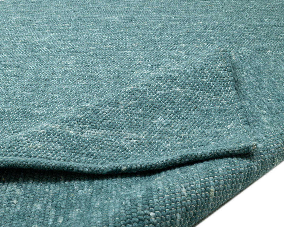 WEBTEPPICH Hörnum 120x180 cm - Petrol, Textil (120/180cm) - Sansibar SYLT