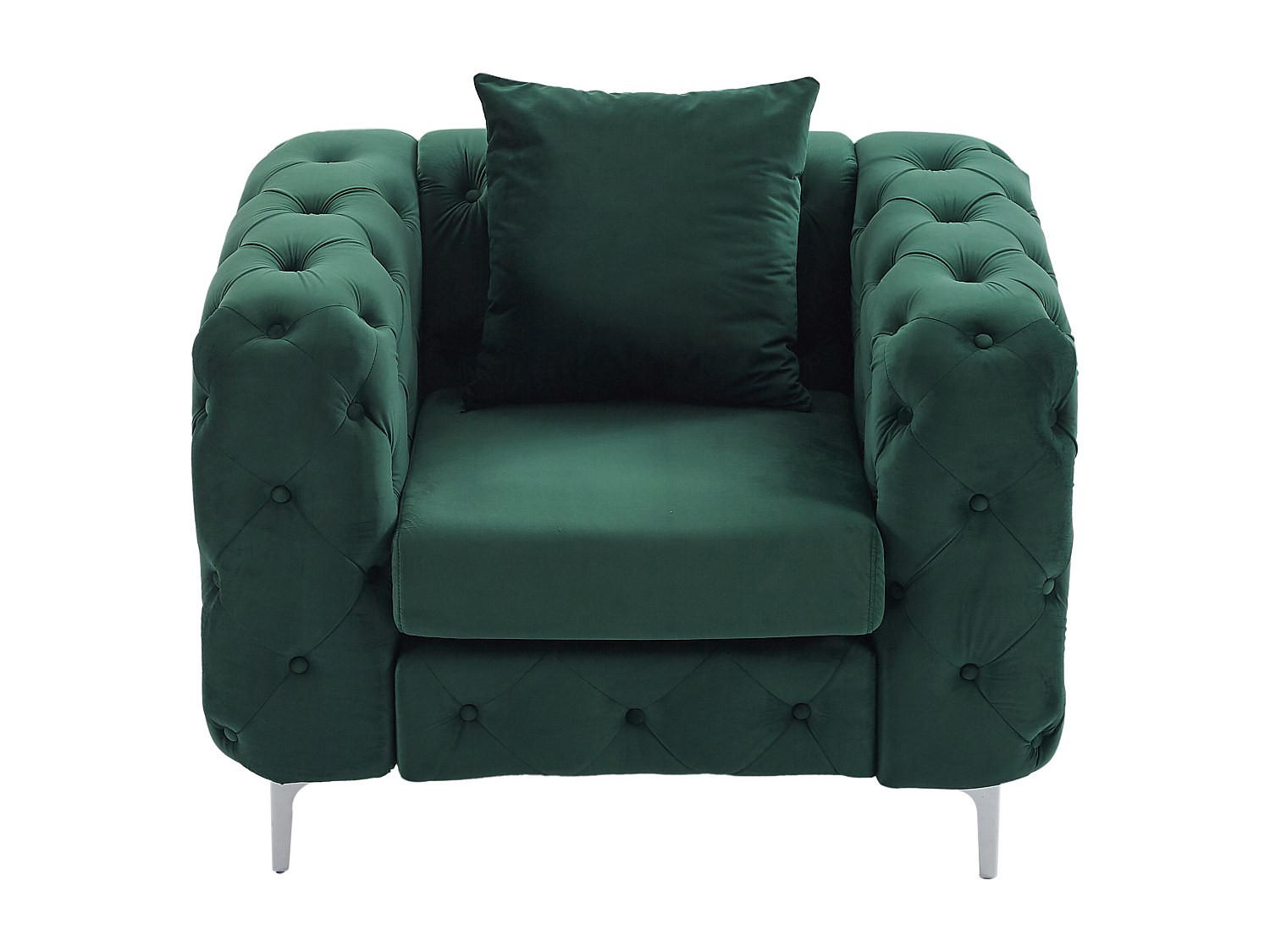 Vente-Unique Sessel Grün 106x76x91 cm