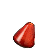 VASE TOPAZ - Glas - Orange - Ø 11.5 cm - Orange, Glas (11.5/13.5cm) - J-Line