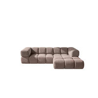 ECKSOFA L-Form Averro, stoff Puente, Purpur, Rechts - Lila, Holz (280/150cm) - Kaiser Möbel
