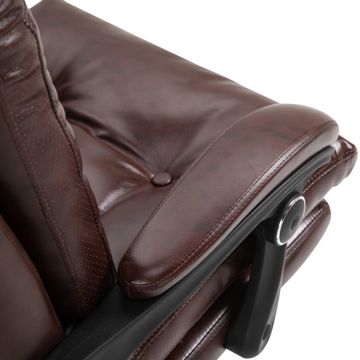 CHEFSESSEL DE-11765 70/72/121-130 cm Braun - Braun, Metall (70/130/72cm) - ComfortXL