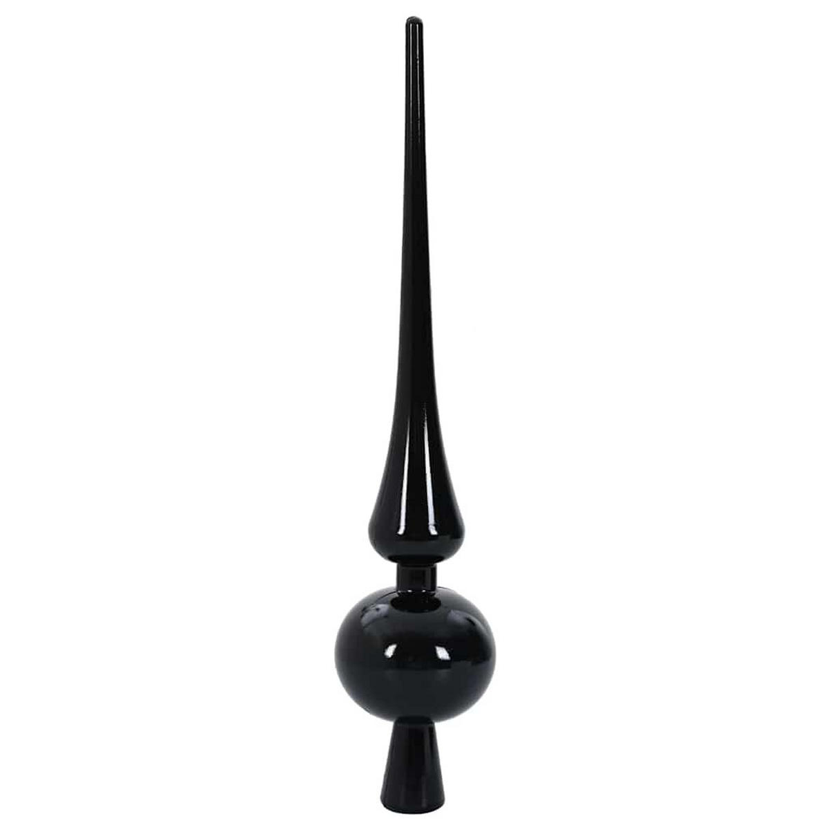 WEIHNACHTSKUGELSET 120 -teilig Schwarz Kunststoff - Schwarz, Kunststoff (6/27/6cm) - vidaXL
