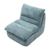 SESSEL Nuvia Salbei - Salbeigrün, Textil (80/75/100cm) - COCO Living