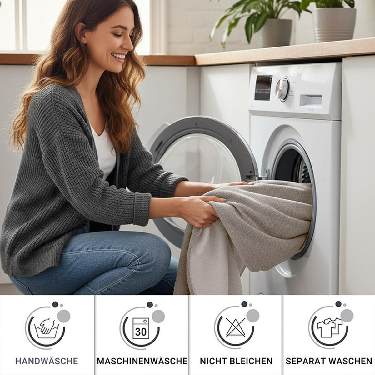 SOFAÜBERWURF Hellgrau 1 Stück - Hellgrau, Textil (90/180cm) - OBOSOE