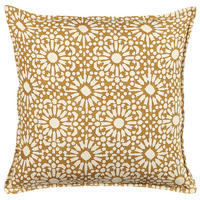 DEKOKISSEN Sandbeige 45/45 cm Ceiba - Beige, Naturmaterialen/Textil (45/45cm) - Beliani