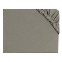 SPANNBETTLAKEN, 140x200 cm, 100% Baumwolle, Braun - Braun, Textil (140/200cm) - Zollner