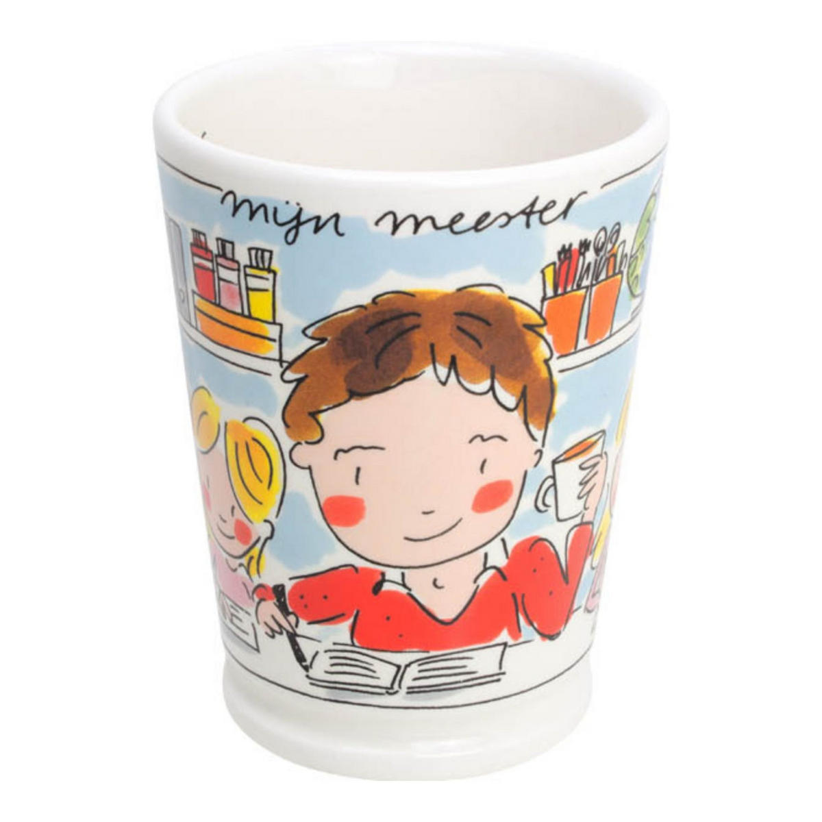 BECHER Lehrer in Bunt - 500 ml - Multicolor, Keramik (0.5L) - Blond Amsterdam