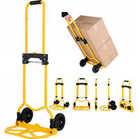 SACKKARRE, Klappbar bis 70kg, Transportkarre - Multicolor, Metall (38/37/66cm) - TRIZERATOP