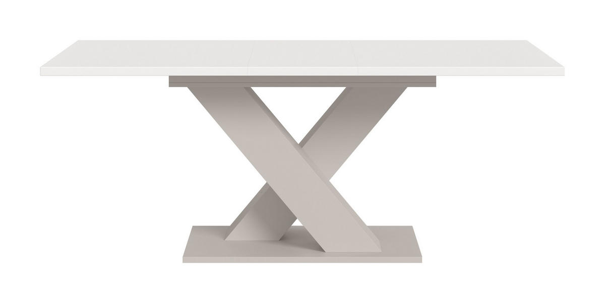 ESSTISCH MOTION (B/H/T: ca. 150/76/90 cm) in Kaschmir/weiß - Kaschmir, Holzwerkstoff (90/150/76cm)