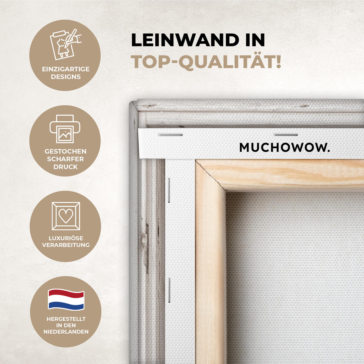 LEINWANDBILD Winterlandschaft - Hütte - Berge - Ausblicke - Aussicht - Natur Wanddeko 40x60 cm - Weiß Hochglanz, Textil (40/60cm) - MuchoWow