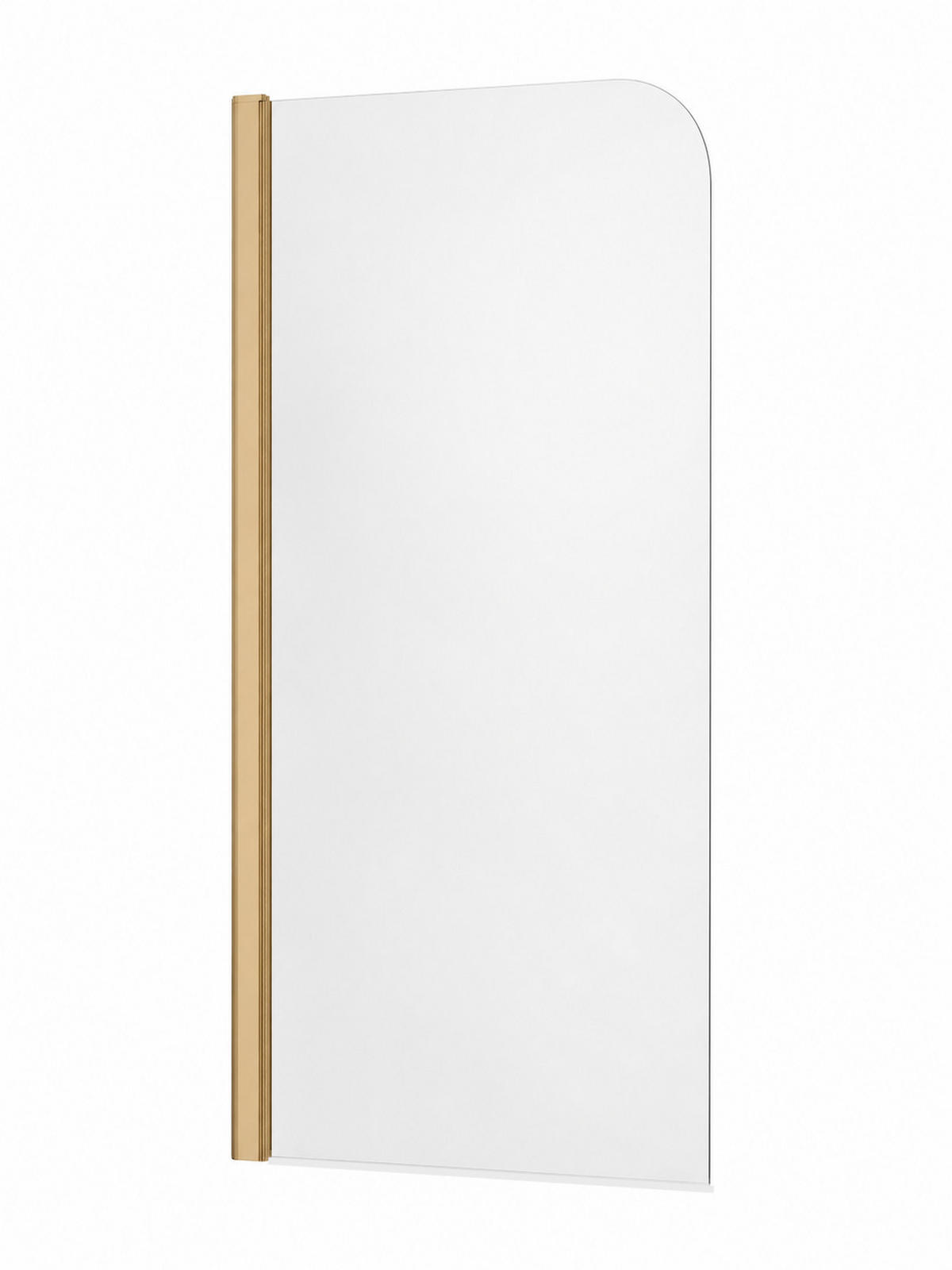 PARAVAN ZA KADU Torino 1 Teil cm zlatna - 60 x 140 cm - zlatne boje, staklo (60/140cm) - Badplaats
