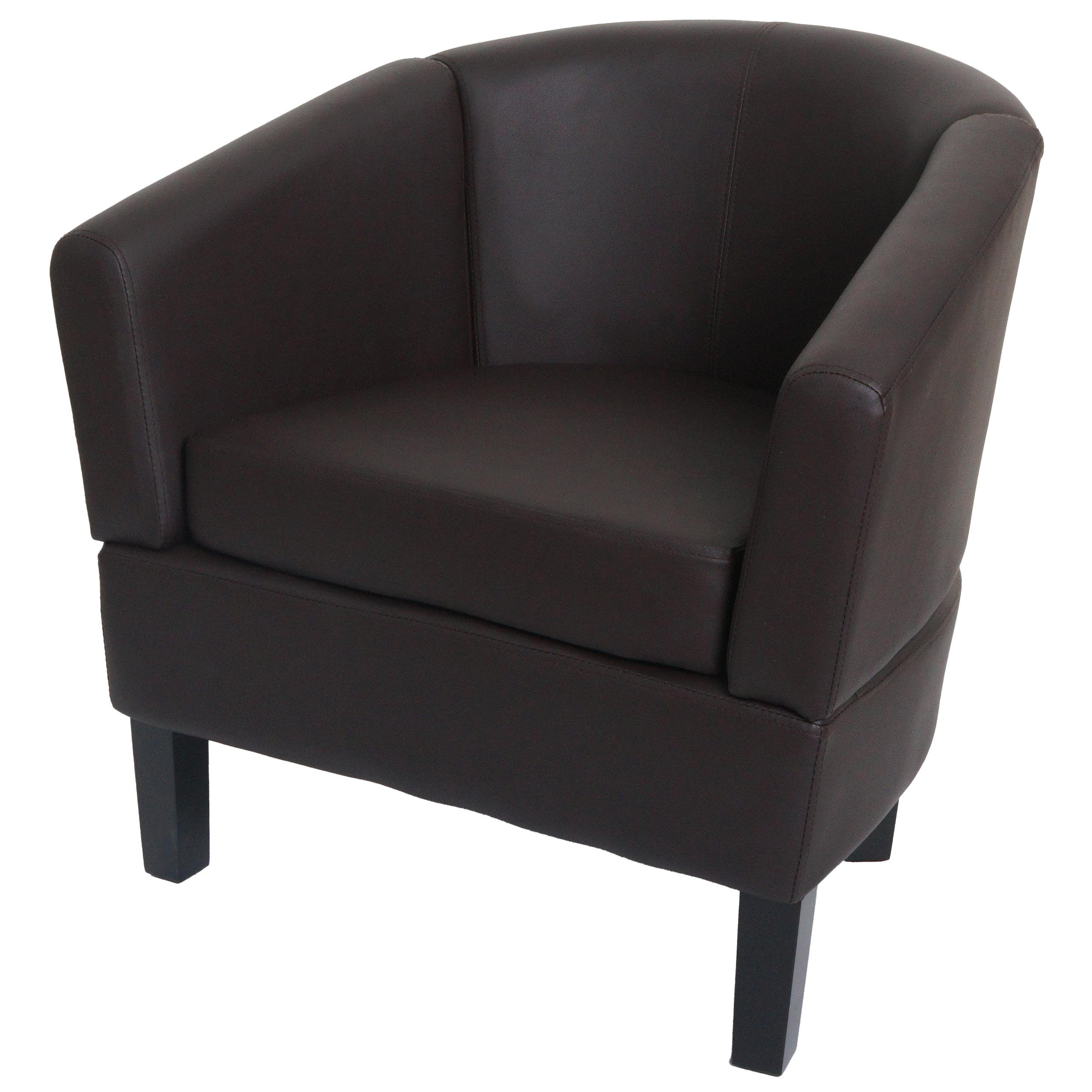 MCW LOUNGE KŘESLO Hnědé