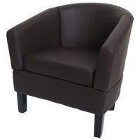 LOUNGE-SESSEL Braun - Braun, Textil (72/72/60cm) - MCW