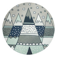 KINDERTEPPICH 120/120 CHICOS 553 - Grau, Kunststoff (120/120cm) - Paco Home