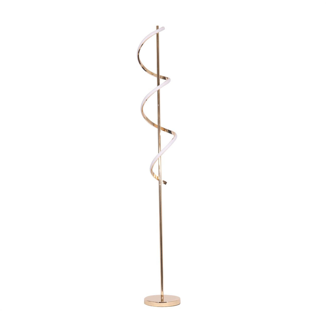 STEHLEUCHTE Simaria, Roségold, 155cm - Roségold, Metall (155/20/155cm) - KOSILUM