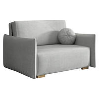 SCHLAFSOFA Viva Glov II - Hellgrau/Naturfarben, Holz/Textil (134/85/98cm) - MIRJAN24