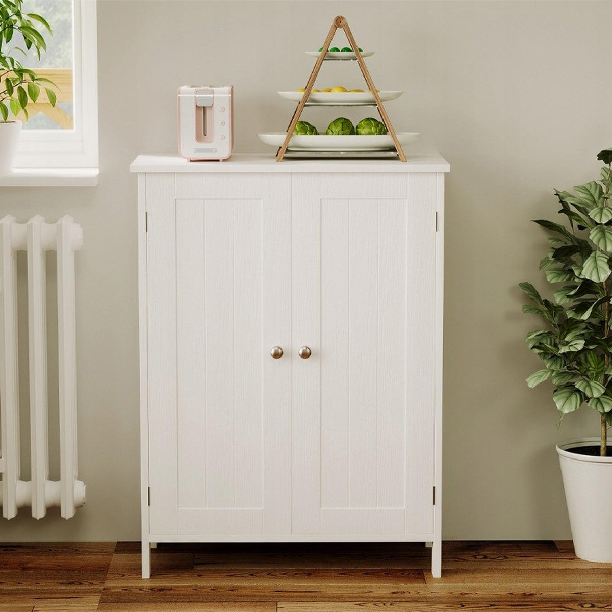 SCHRANK, REGAL, Weiß, 30/60/80 cm - Weiß, Holzwerkstoff (60/80/30cm)