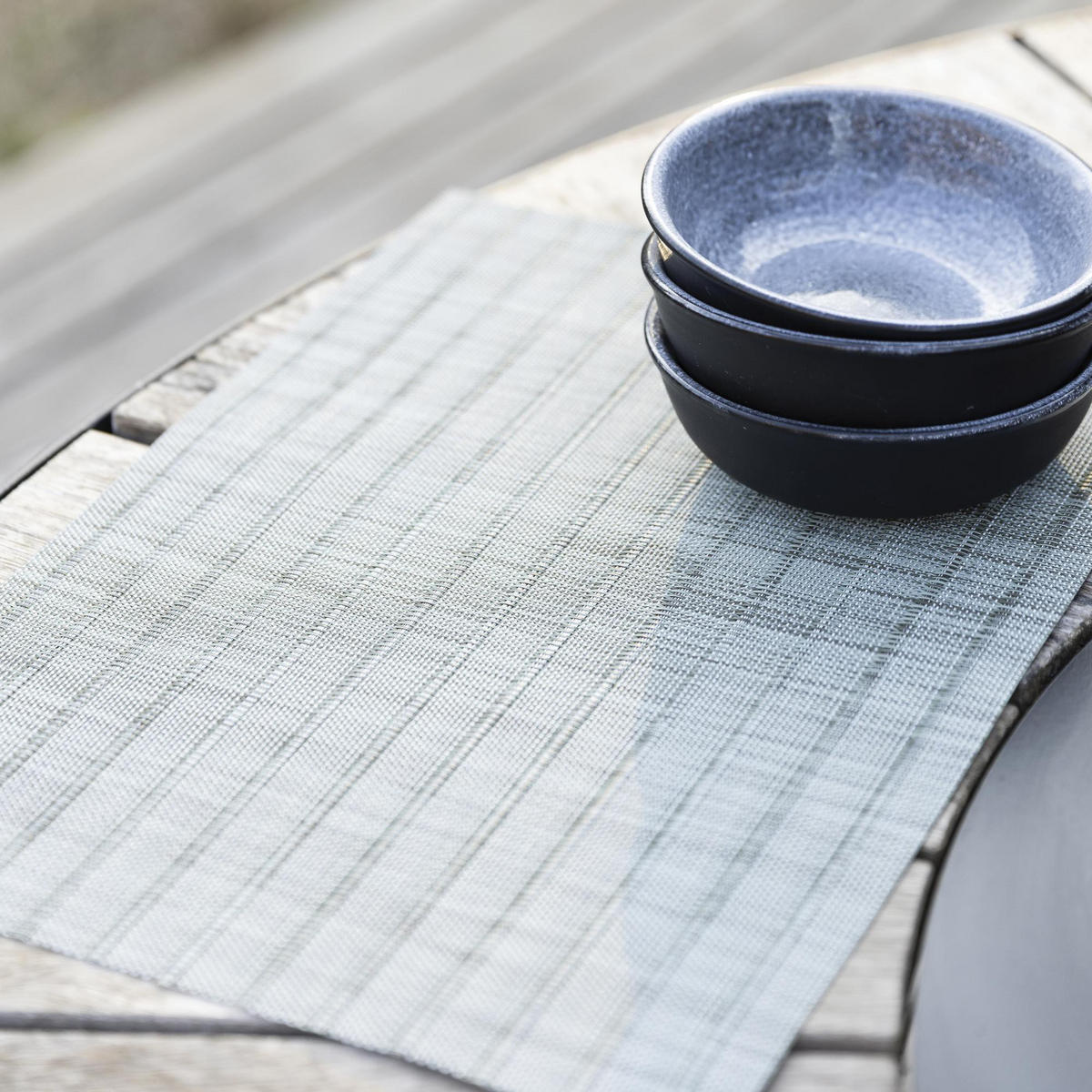 TISCHSET Manoka gewittergrau 33 x 45 cm - Grau, Textil (33/45cm) - Winkler