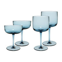 WEIN- UND SEKTGLÄSER Like Glass Ice 4er Set - Blau, Glas - like.Villeroy & Boch