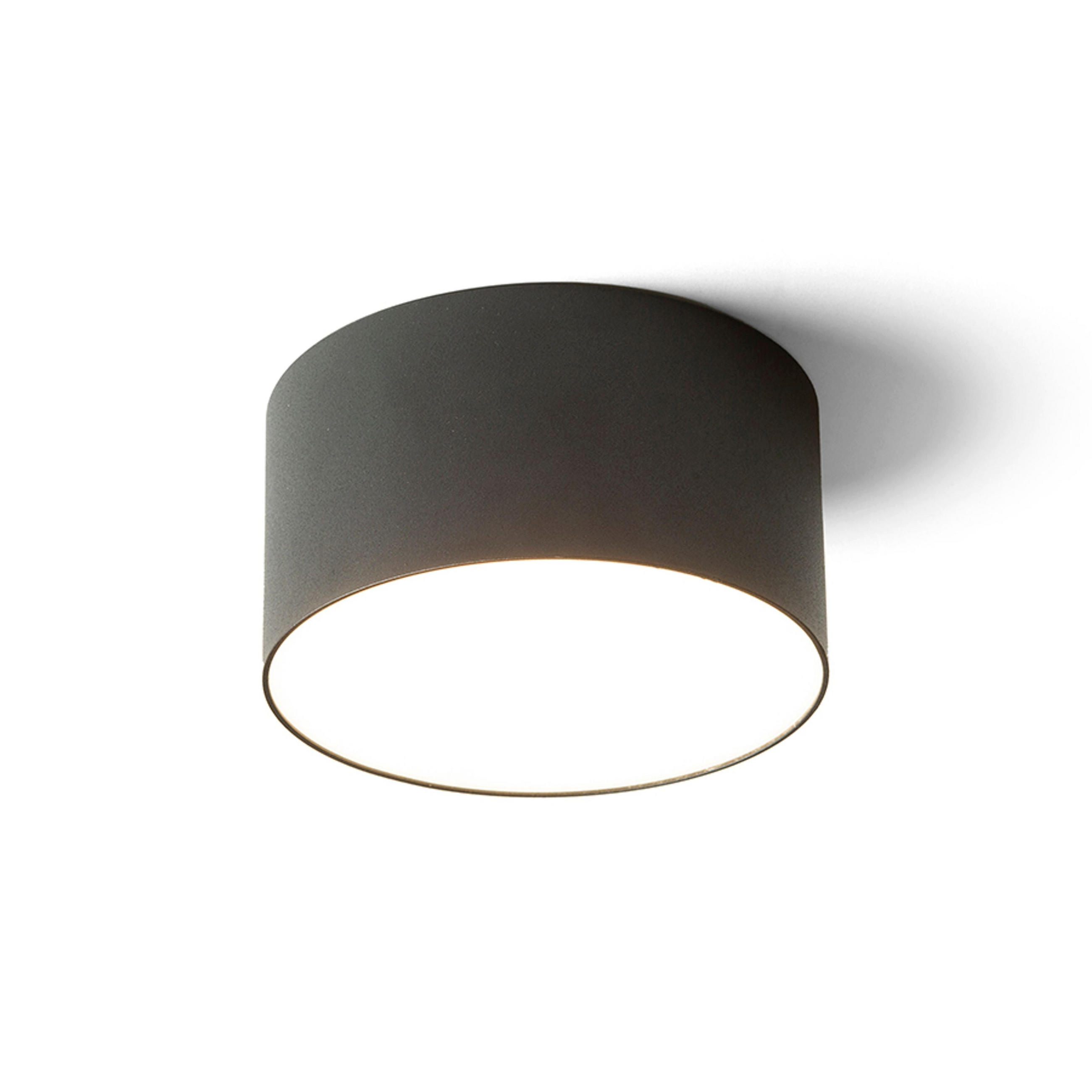 DECKENLEUCHTE LARISA R 12 DIMM Schwarz 10 W - Schwarz, Metall (116/116/6cm) - Rendl