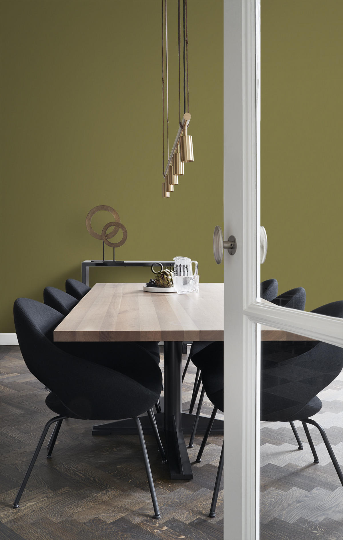 TAPETE Uni 53 cm x 10.05 m - Gelb, Papier (53/1000cm) - Origin Wallcoverings