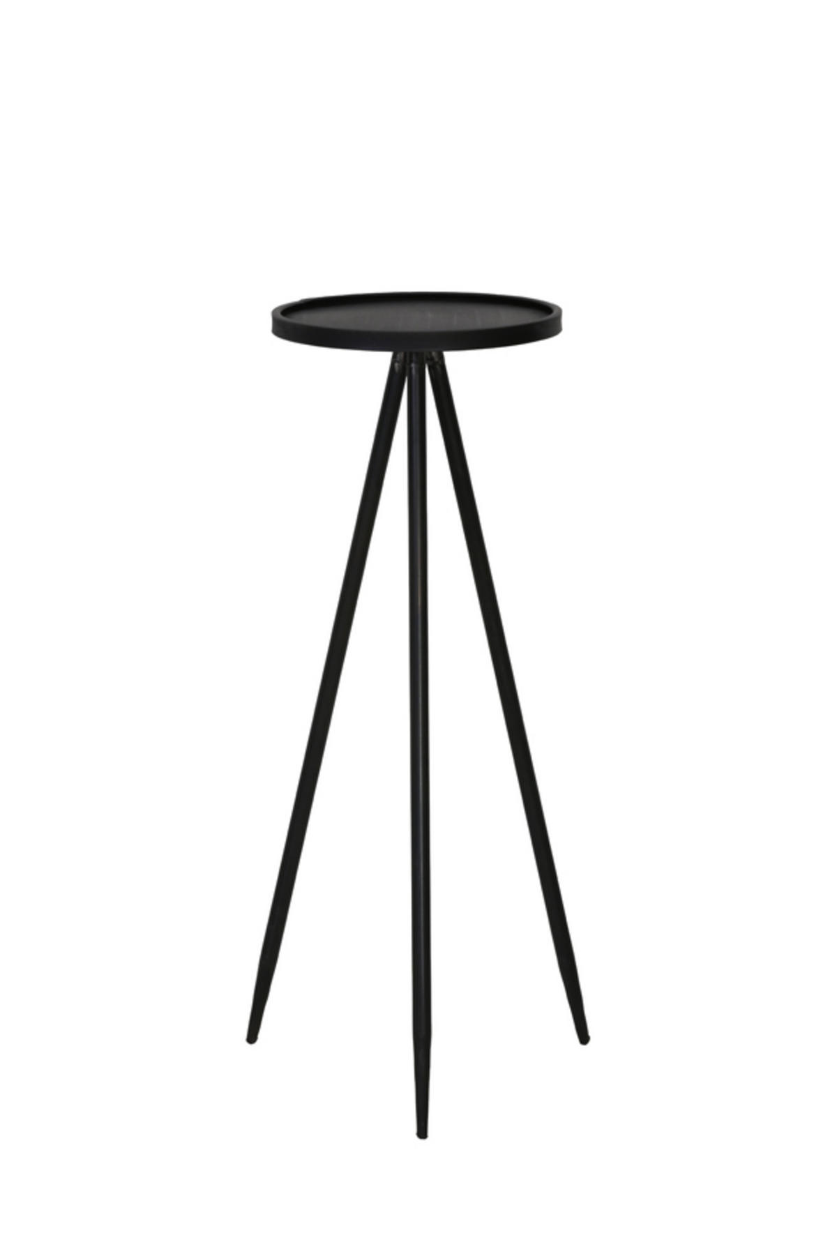 SÄULE Envira Grau Ø30/80,5 cm - Grau, Metall (30/30/80.5cm) - Light & Living