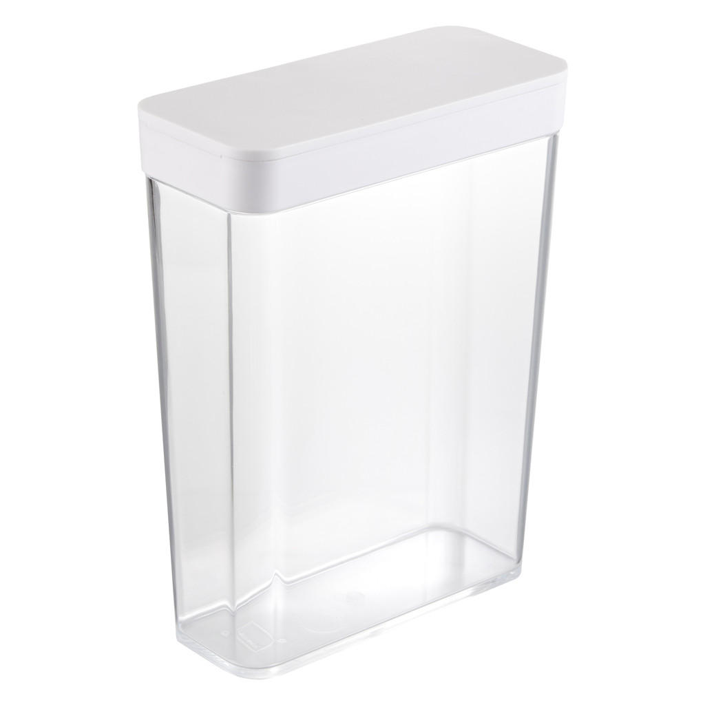 LEBENSMITTELBEHÄLTER 4952 Weiß Kunststoff 2,3 l 24,5 x 18,7 x 8,5 cm - Weiß, Kunststoff (18.7/24.5/8.5cm) - Yamazaki