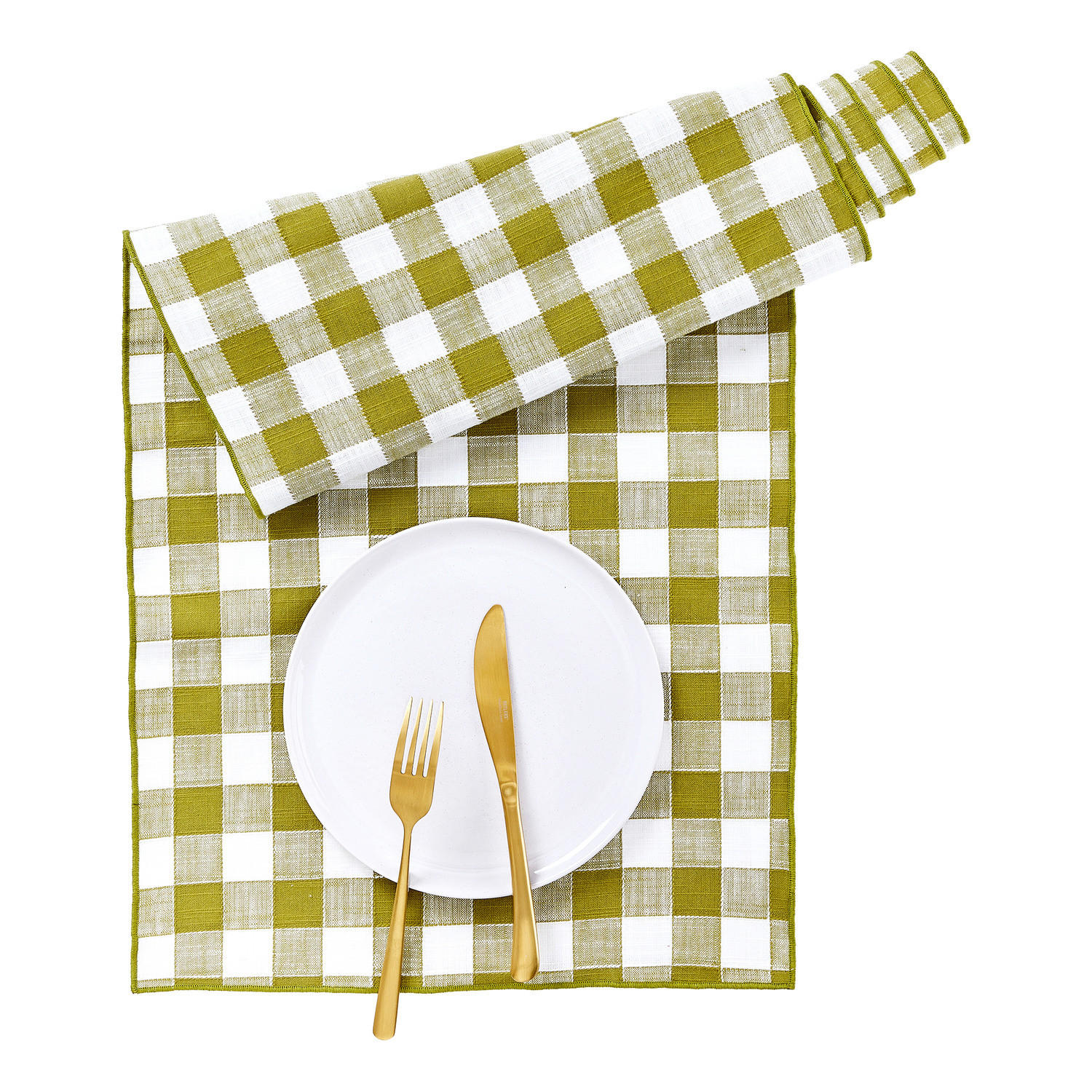 TISCHLÄUFER Medley - Grün, Textil (40/160cm) - Butlers