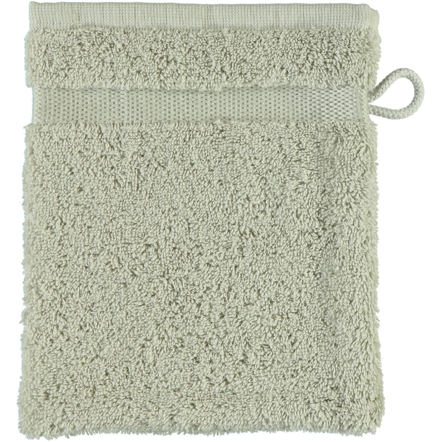 Rhomtuft Waschlappen Beige 16x22 cm