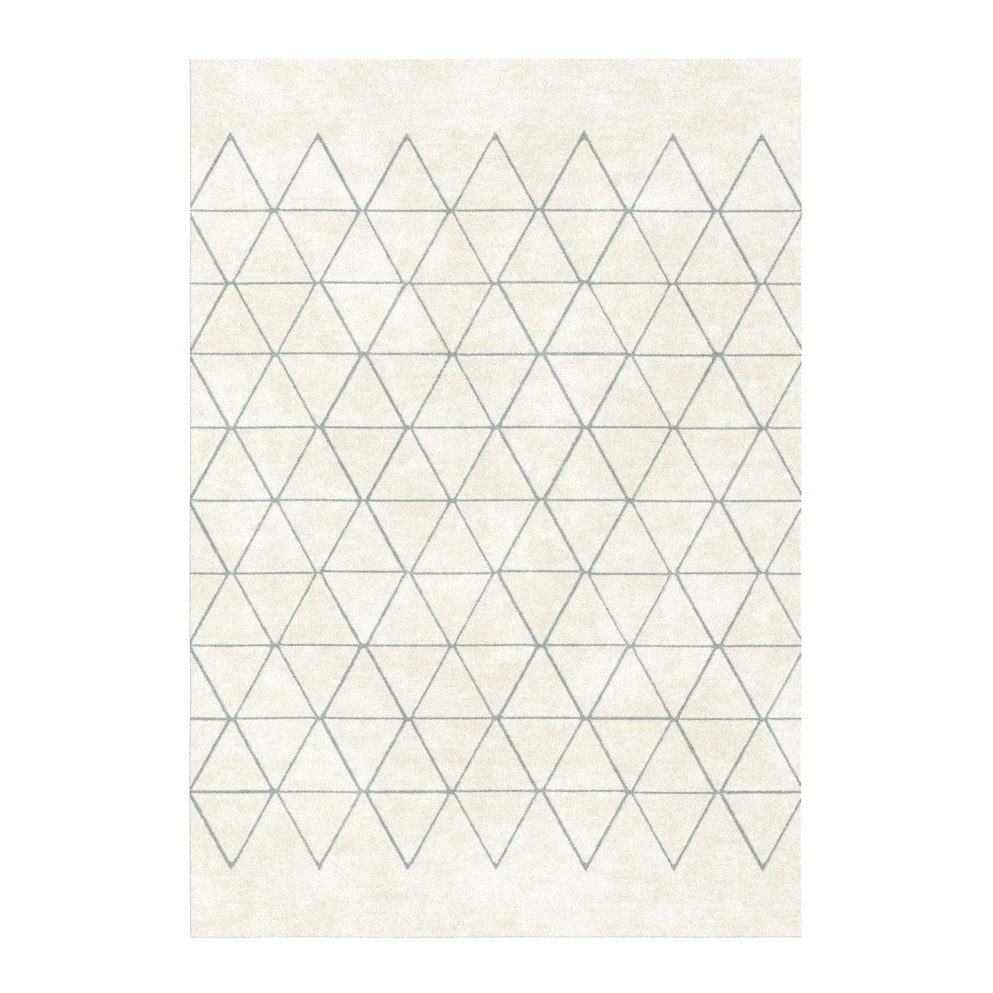 TEPPICH Design kurzer Flor beige - Beige, Textil (140/200cm) - AFK Living