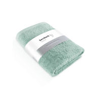 SAUNATUCH Pura Mint - Mintgrün, Textil (80/200cm) - Herzbach Home