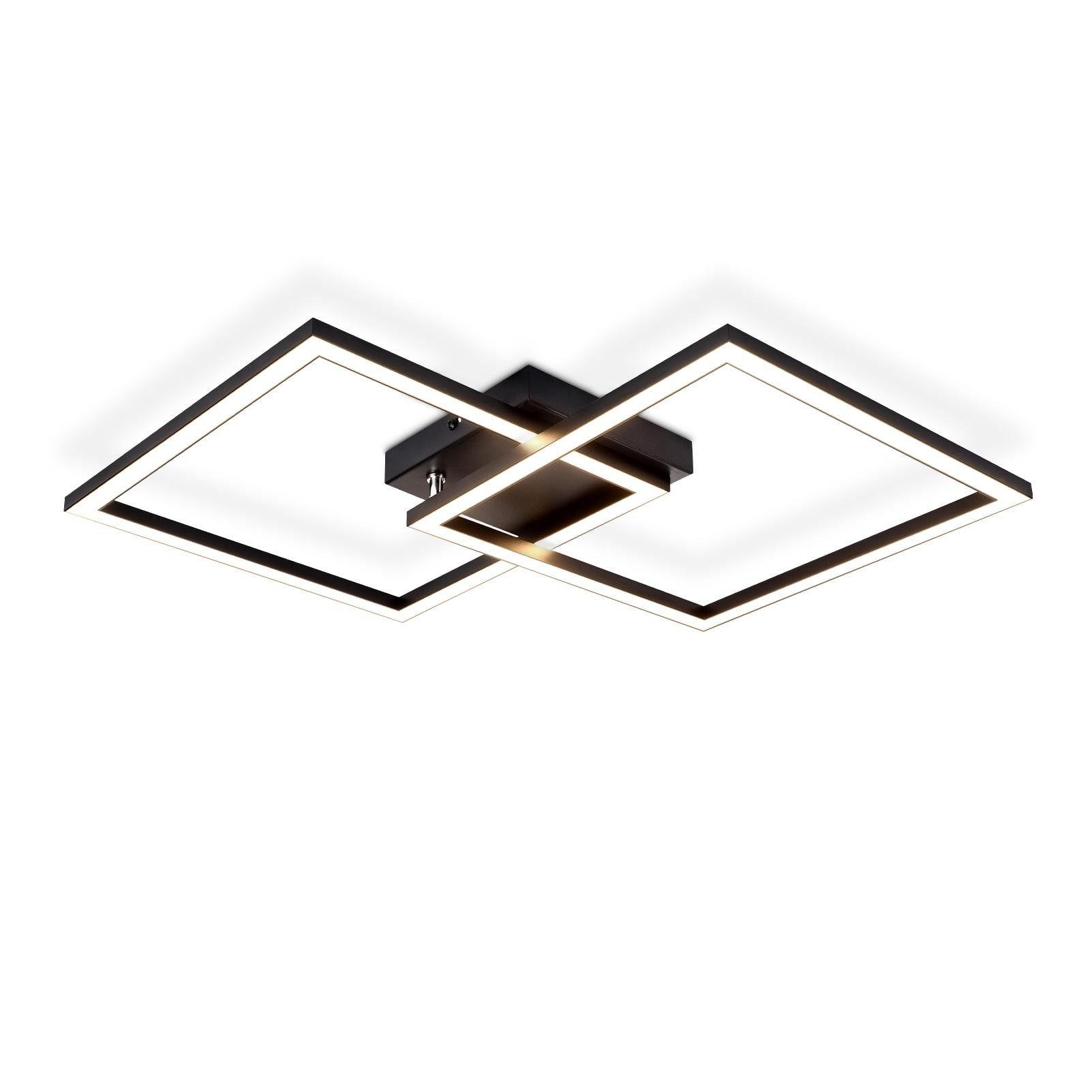 Nettlife LED stropní svítidlo Görlitz 46,1/46,1/5,8 cm