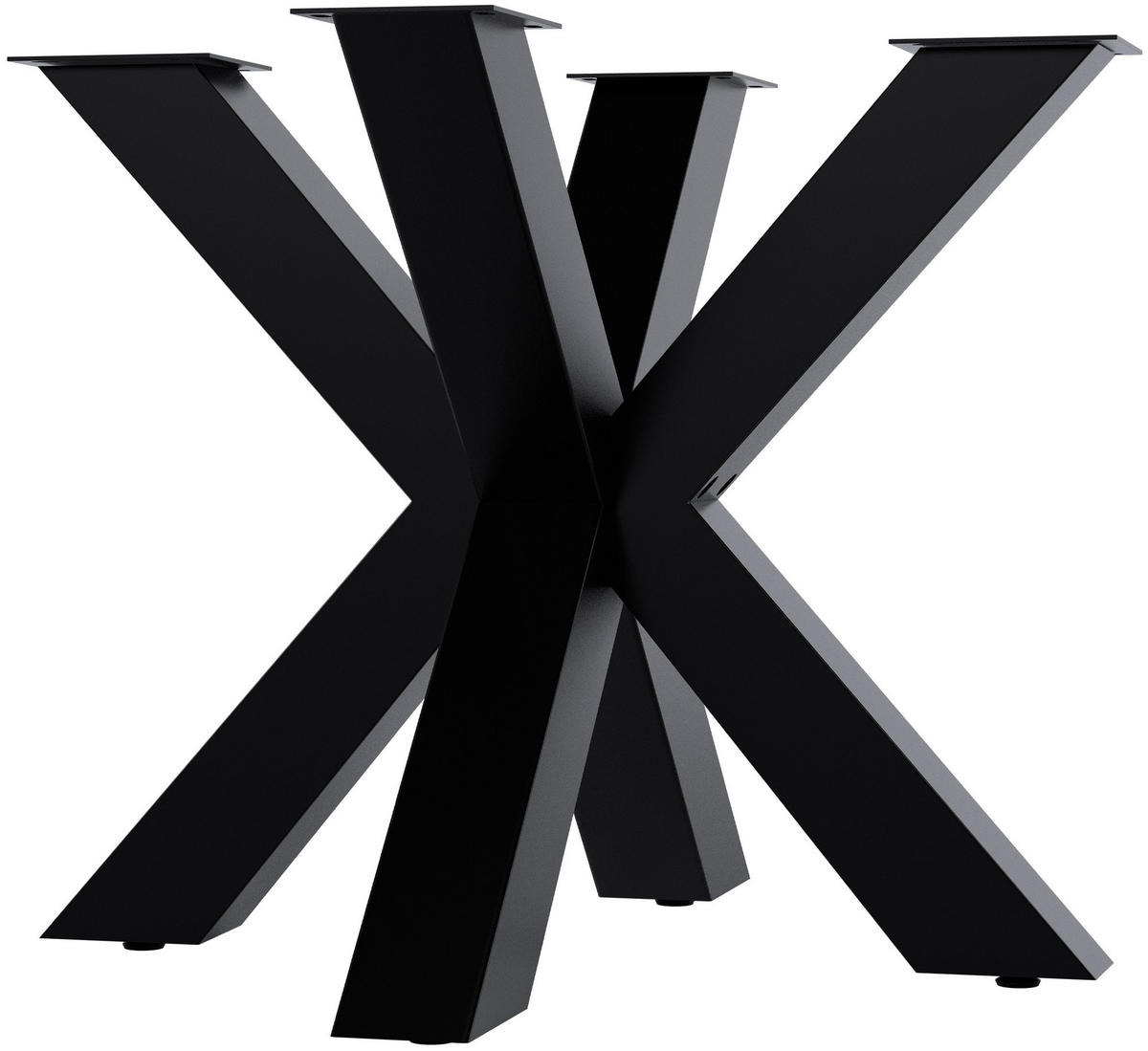 Schwarz, Metall (85/71/85cm) - CLP