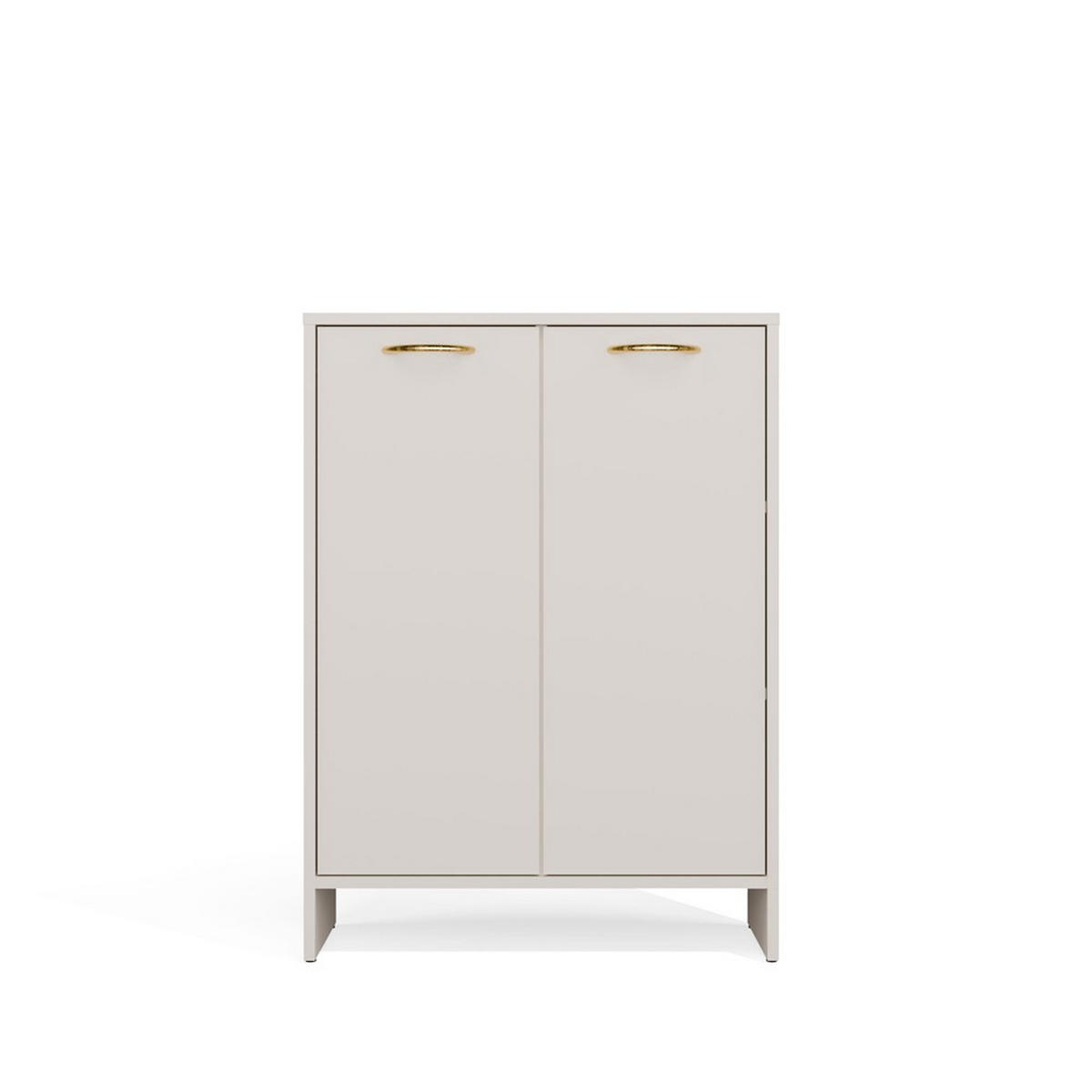 BADEZIMMERSCHRANK Kato - Beige, Holzwerkstoff (66/90/30cm) - kommodly