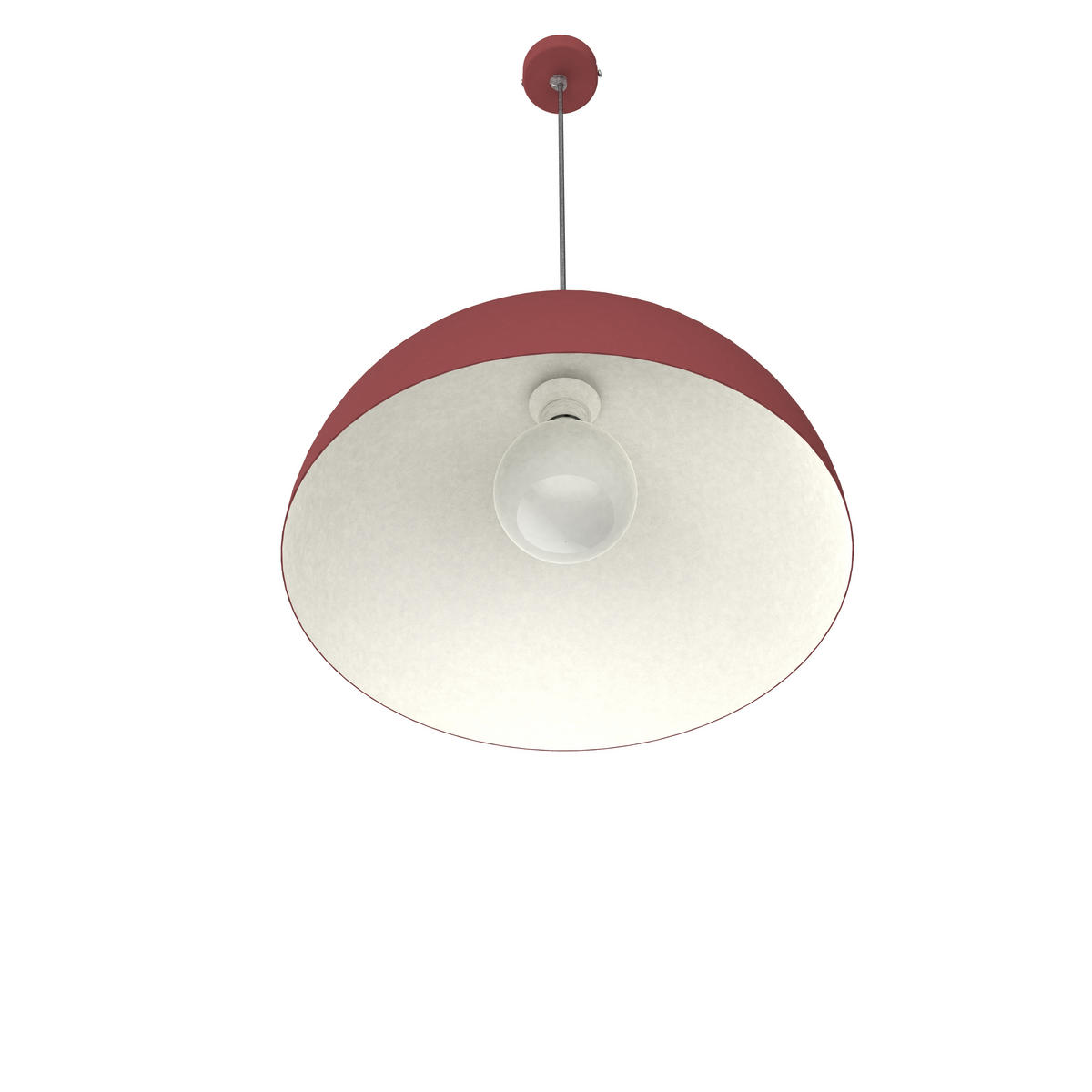 HÄNGELEUCHTE - Samtahornfarben, Metall (40/40/20cm) - Lumicom