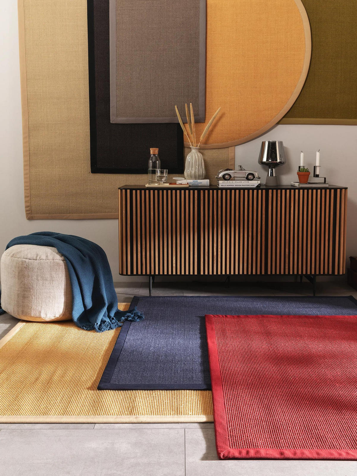 SISALTEPPICH Sana Schwarz 160x230 cm - Schwarz, Kunststoff/Textil (160/230cm) - benuta Nest