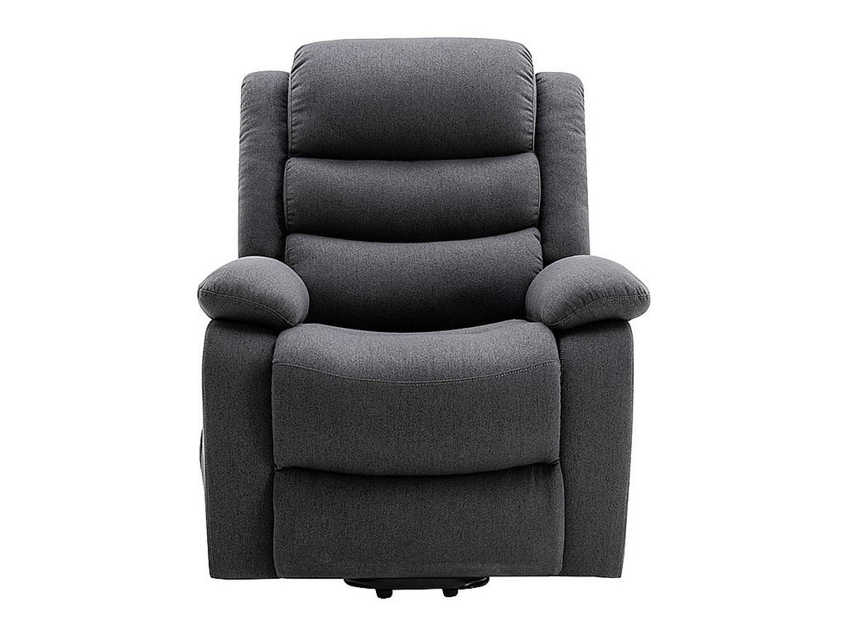 RELAXSESSEL Fernsehsessel - Stoff - Anthrazit - NADINE - Anthrazit, Textil (94/111/86cm) - Vente-Unique