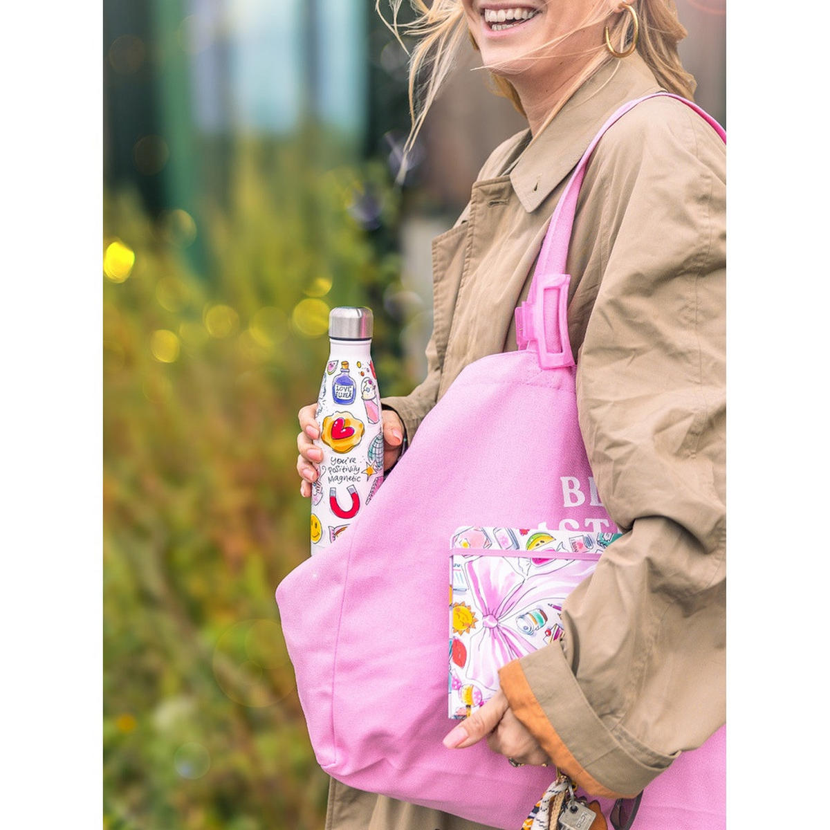 THERMOSFLASCHE Happy Hour in Bunt - 500 ml - Multicolor, Metall (0.5L) - Blond Amsterdam