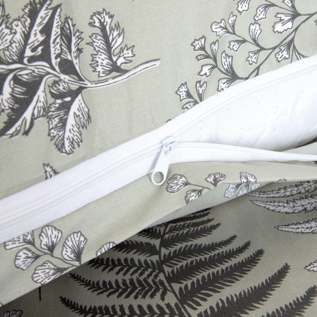 BETTWÄSCHE Milie Mikrofaser 160/200 cm - Grün, Textil (160/200cm) - Homla
