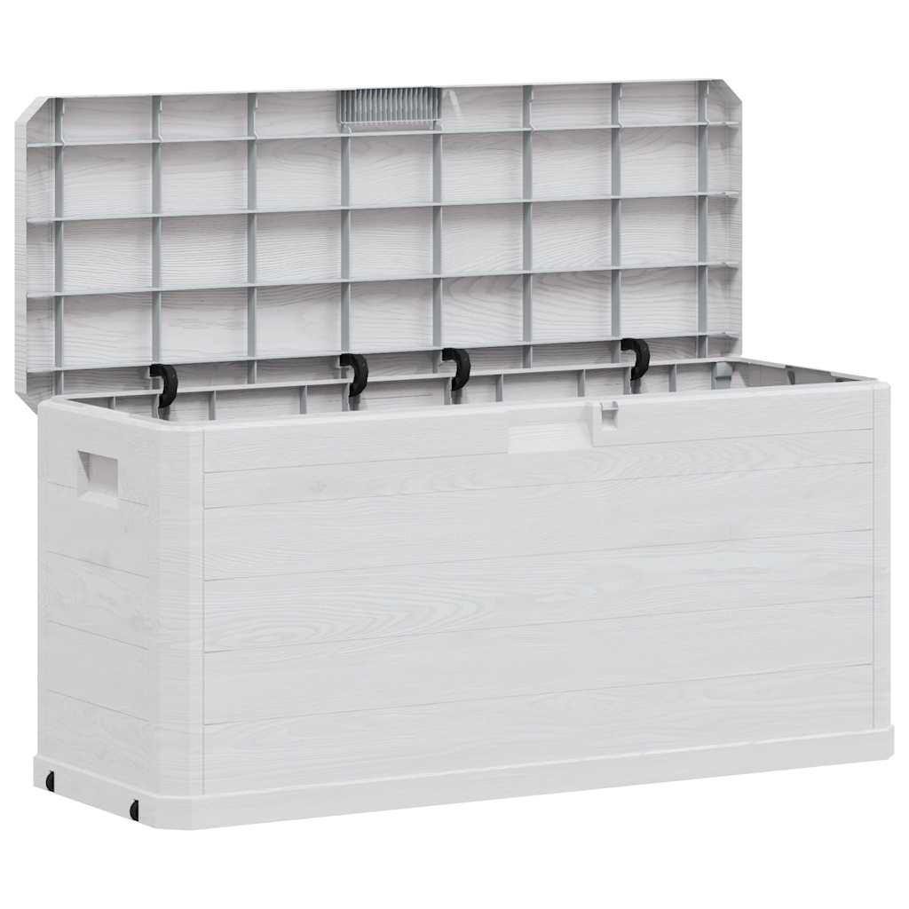 GARTEN-AUFBEWAHRUNGSBOX 280 L Hellgrau - Grau, Kunststoff (117/56/45cm) - vidaXL