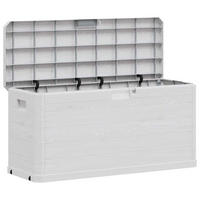 GARTEN-AUFBEWAHRUNGSBOX 280 L Hellgrau - Grau, Kunststoff (117/56/45cm) - vidaXL
